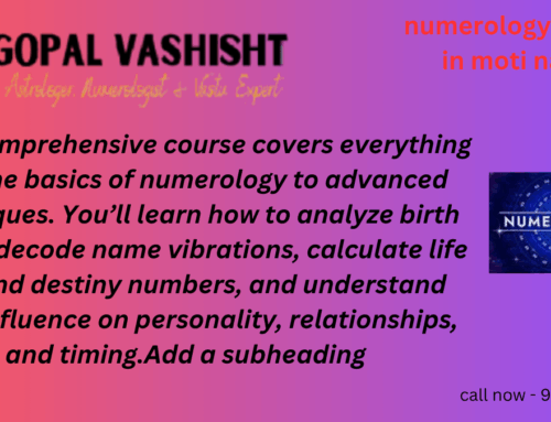 NUMEROLOGY COURSE IN MOTI NAGAR
